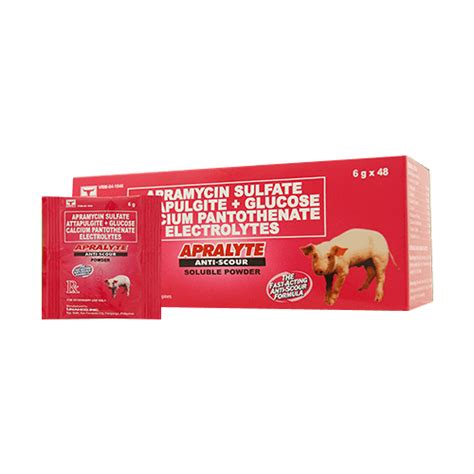 apralyte dosage for piglets